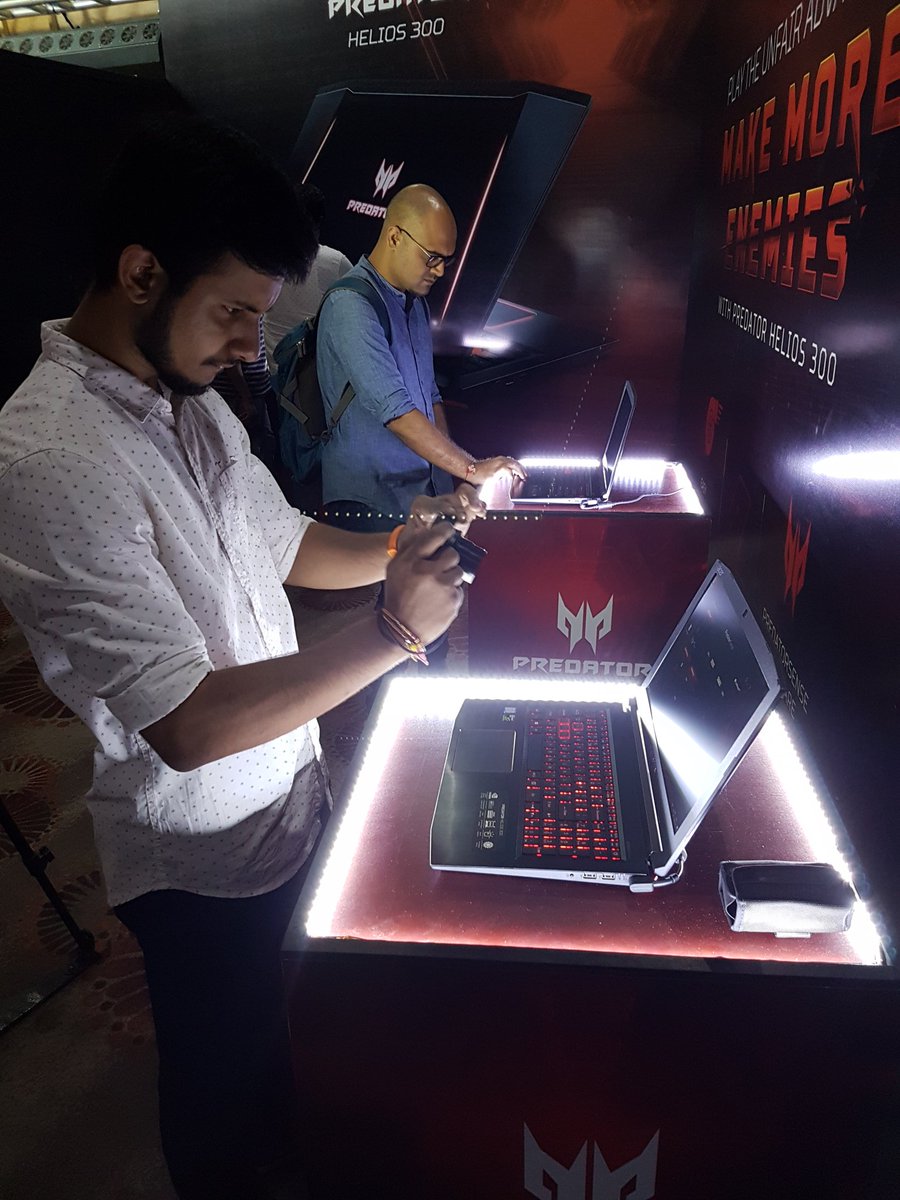 The Predator Helios 300 provides connectivity options via a USB 3.1 Type-C port, a USB 3.0 port, two USB 2.0 ports, and an HDMI 2.0 port. Predator Helios 300,Acer launches Predator Helios 300,Acer,Predator Helios 300 laptop,Predator Helios 300 price,Predator Helios 300 pics,Predator Helios 300 images,Predator Helios 300 stills,Predator Helios 300 pictures,Predator Helios 300 photos