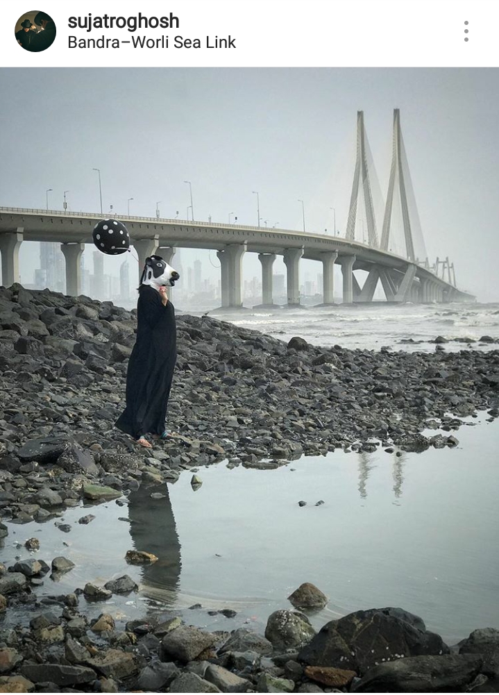 A "cow mask" photography series uploaded on Instagram by 24-year-old photographer Sujatro Ghosh recently took the Internet by storm. Shot entirely on a mobile phone, the series features a woman wearing a cow mask posing at different iconic landmarks in India. Ghosh said he wanted to highlight "women's safety is a more serious concern than cow vigilantism", using the mask as a metaphor. Mounting it in an art gallery would have restricted its reach. "I never wanted to showcase my photography within four walls," Ghosh, who now has more than 25,000 followers on social media, told IANS. "There is no doubt that Instagram has helped me to reach out to a much larger audience, making my project successful," he added. It is not just Ghosh, but many other artists who are opting for Instagram to convey their stories -- whether it's raising awareness about contemporary social issues or glorifying the beauty of Indian Railways. World Photography Day,World Photography Day pics,World Photography Day images,World Photography Day stills,World Photography Day 2017,Sujatro Ghosh