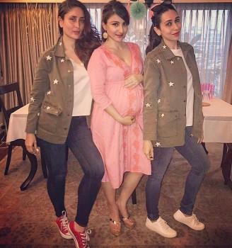 Soha Ali Khan's Baby Shower: Kareena Kapoor Khan, Karisma Kapoor, Konkona Sen, Neha Dhupia Joins the celebrations.