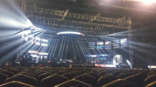 Vijay's Mersal audio launch: A glimpse at the arrangement of the Mega event.