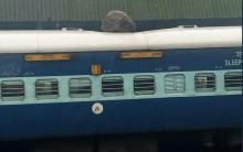 At least three passengers of the Hubli Express were injured near the Khandala Ghat in Maharashtra when rocks from a mountain fell on the train following a landslide, officials said on Monday. There were no rail traffic disruption though.