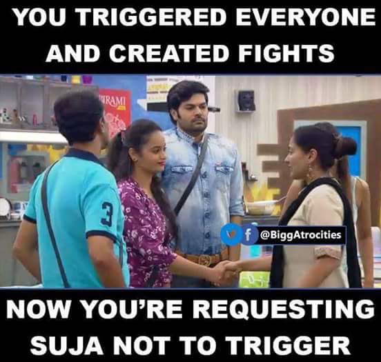 Bigg Boss Tamil: Gayathri Memes go viral in Social Media. Bigg boss tamil,gayathri raghuram,gayathri,gayathri eliminated bigg boss,kamal haasan,kamal haasan bigg boss tamil,bigg boss tamil memes