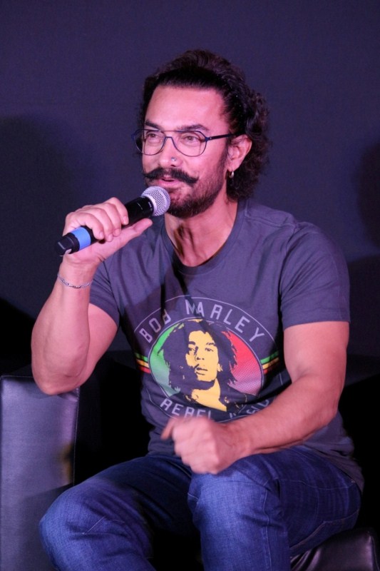 Trivedi said the team went through 28 voices before zeroing in on Meghna. Aamir Khan,actor Aamir Khan,Secret Superstar,Secret Superstar songs,Secret Superstar song launch,Secret Superstar song launch pics,Secret Superstar song launch images,Secret Superstar song launch stills,Secret Superstar song launch pictures