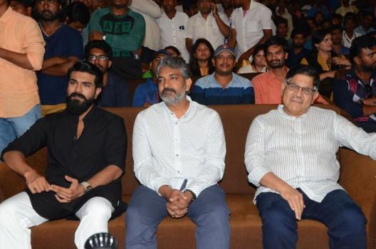 Director SS Rajamouli at Chiranjeevi's Sye Raa Narasimha Reddy Logo launch.