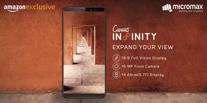 Micromax on Tuesday launched its first bezel-less smartphone 