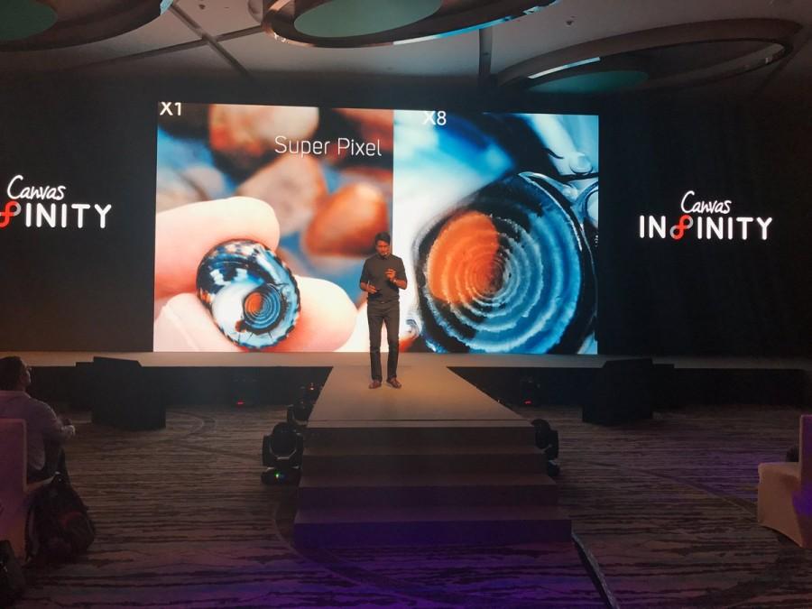 In terms of specifications, 'Canvas Infinity' sports 5.7-inch screen, 13MP primary camera and 16MP selfie camera with "real time bokeh" effect. The device is powered by Qualcomm Snapdragon 425 chipset. A 2900mAh battery powers the device. Micromax,Canvas Infinity,micromax canvas infinity launched,Canvas Infinity pics,Canvas Infinity launch,Micromax unveils Canvas Infinity