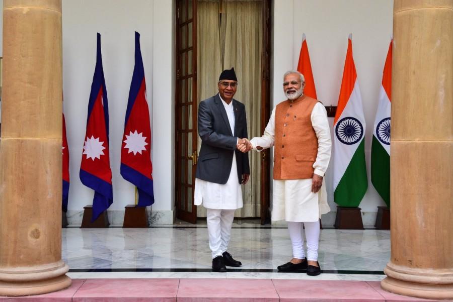 Earlier on Thursday, Deuba was accorded a ceremonial welcome at the Rashtrapati Bhavan here. External Affairs Minister Sushma Swaraj also called on the visiting dignitary and welcomed him before the bilateral talks. The two sides are expected to sign some agreements after the talks following which Modi and Deuba will remote launch power transmission lines from India to Nepal. Later in the day, Deuba will call on President Ram Nath Kovind while Vice President Venkaiah Naidu and Union Finance Minister Arun Jaitley will call on the leader of the Himalayan nation, who is leading a high-level delegation. PM Narendra Modi,Narendra Modi,Nepal PM Deuba,Modei meets Deuba,Sher Bahadur Deuba,Nepal PM Sher Bahadur Deuba