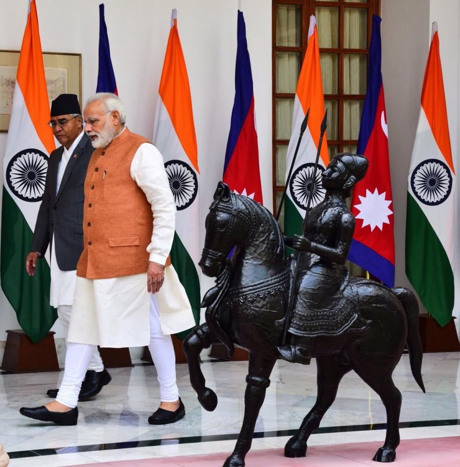 The visit also comes amid the Doklam standoff between the Indian and Chinese troops that has led to escalation in tension between New Delhi and Beijing. Deuba had earlier paid three visits to India as Prime Minister in 1996, 2004 and 2005. PM Narendra Modi,Narendra Modi,Nepal PM Deuba,Modei meets Deuba,Sher Bahadur Deuba,Nepal PM Sher Bahadur Deuba