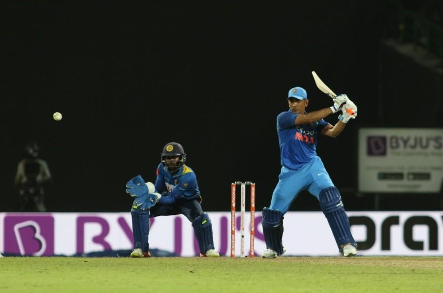 With chances of winning looking sleek, Bhuvneshwar then joined Dhoni in the middle and played sensibly. The duo forged a 100-run partnership and finished the proceeding with more than two overs to spare. Earlier, sensible innings from Siriwardana (58) and Chamara Kapugedera (40) helped Sri Lanka score 236/8. But due to rain, the target was revised to 230. Apart from the duo, opener Niroshan Dickwella (31) contributed to the cause for the hosts. After going down in the first ODI by nine wickets, Sri Lanka regrouped their strategy in this game and started off on a positive note but some poor shot selection from the in-form and experienced players resulted in their downfall in the middle overs. However, Siriwardana and Kapugedera played the ball to its merit to stabilise the innings. But after the fall of the latter's wicket, the lower-order failed to provide the much required support and, thus, the hosts only managed to score a chaseable target. Mahendra Singh Dhoni,Bhuvneshwar Kumar,India,India vs Sri Lanka,India vs Sri Lanka 2017,India vs Sri Lanka cricket match