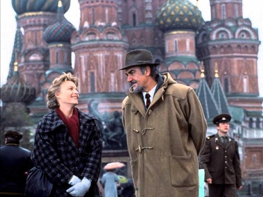 Sean Connery with Michelle Pfeiffer in Cold War espionage drama "The Russia House". Mr Kisskissbangbang,Kisskissbangbang,Sean Connery,Sean Connery's cinematic journey,Playing Bond