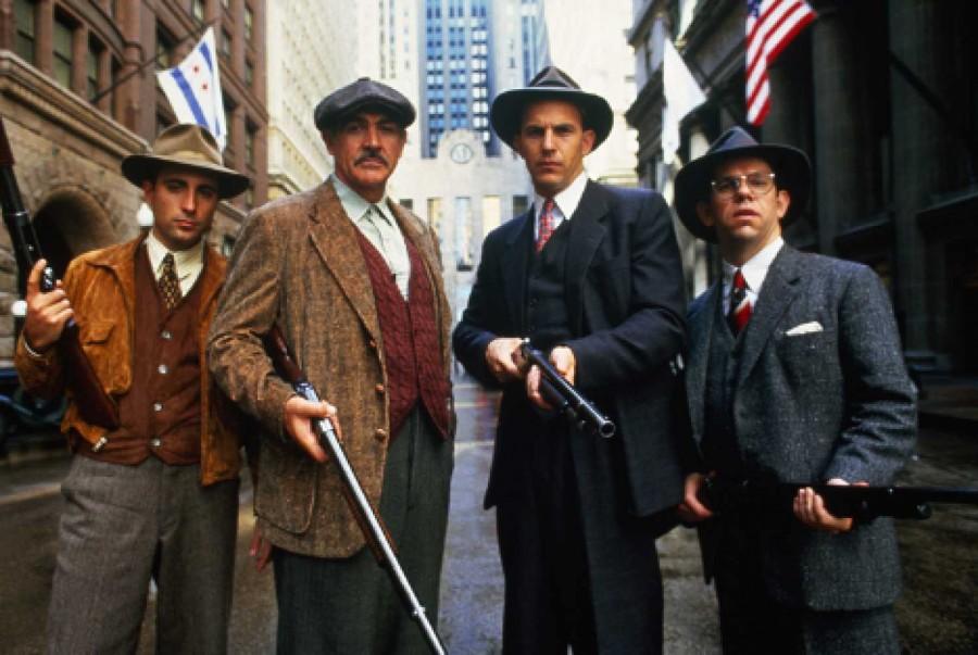 Sean Connery in American crime drama "The Untouchables" which won him an Oscar for best supporting actor. Mr Kisskissbangbang,Kisskissbangbang,Sean Connery,Sean Connery's cinematic journey,Playing Bond
