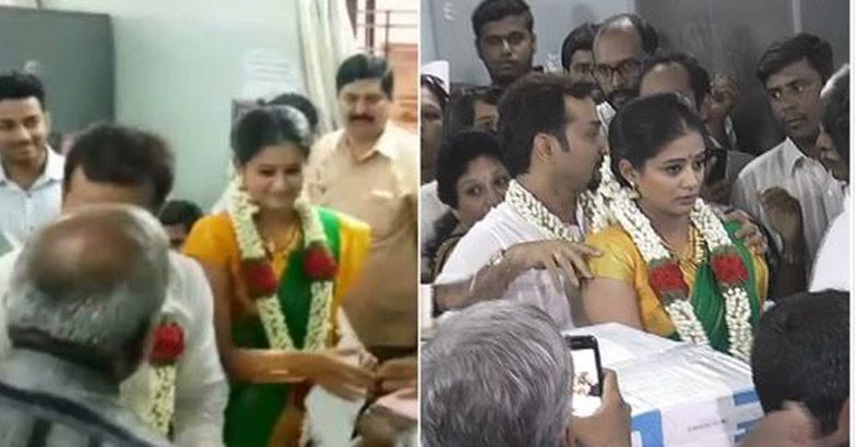 Priyamani, Mustafa get married in a low-key affair. Priyamani,Priyamani Marriage,Priyamani wedding,Priyamani wedding photos,Priyamani wedding pics,Priyamani wedding images,Priyamani wedding stills,Mustufa Raj,Priyamani weds Mustufa Raj