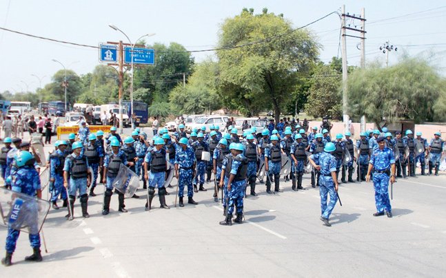 Army and paramilitary forces moved in to get the Dera Sacha Sauda headquarters vacated near Sirsa town in Haryana on Saturday, a day after the sect chief was convicted of rape, sparking large-scale violence by his supporters. Army arrives at Dera,Army arrives at Dera headquarters,Sirsa,Dera Sacha Sauda headquarters,Dera chief Gurmeet Ram Rahim Singh,Gurmeet Ram Rahim Singh