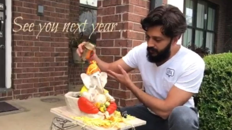 Thanking his wife Genelia, Ritesh wrote: "I wanna thank Baiko for inspiring me to do this and also for shooting this video. God bless you all with happiness, prosperity and love." Riteish Deshmukh,actor Riteish Deshmukh,Riteish Deshmukh makes eco-friendly Ganesha idol,eco-friendly Ganesha idol