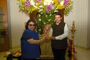 Devendra Fadnavis,Hon. Chief Minister Shri. Devendra Fadnavis,Chief Minister Devendra Fadnavis,Ganesh Chaturthi 2017,Jai Ganesh,Bappi Lahiri,Jai Ganesh song