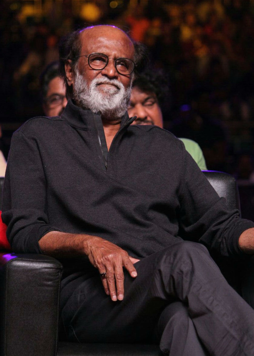 Rajinikanth at Stunt Union Golden Jubilee Celebration. Stunt Union Golden Jubilee Celebration,Rajinikanth,Dhanush,Sivakarthikeyan,Vijay Sethupathi,Jayam Ravi