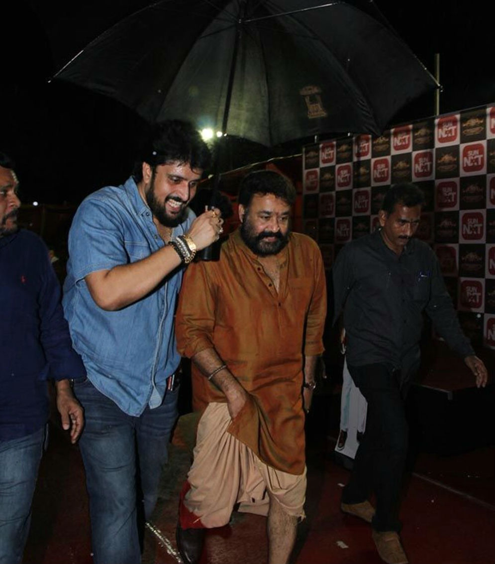 Actor Mohanlal spotted at Stunt Union 50th Golden Jubilee Year Celebration Function. Mohanlal,actor Mohanlal,Stunt Union Golden Jubilee Celebration,Stunt Union 50th Golden Jubilee Year Celebration