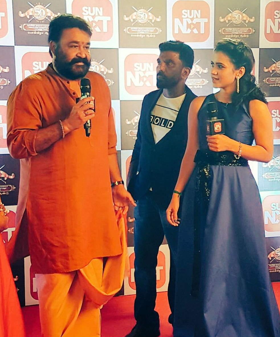 Mohanlal snapped at Stunt Union 50th Golden Jubilee Year Celebration Function, which held in Chennai. Mohanlal,actor Mohanlal,Stunt Union Golden Jubilee Celebration,Stunt Union 50th Golden Jubilee Year Celebration