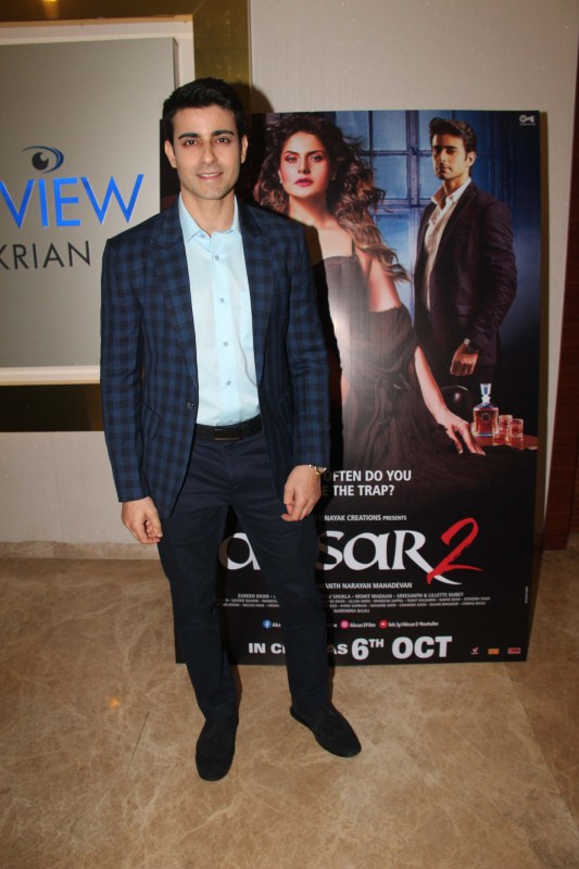 The film is scheduled for a worldwide release on October 6. Aksar 2,aksar 2 trailer,Aksar 2 trailer launch,Zareeb Khan,Gautam Rode,Sreesanth,Aksar 2 trailer launch pics,Aksar 2 trailer launch images,Aksar 2 trailer launch stills,Aksar 2 trailer launch pictures,Aksar 2 trailer launch photos