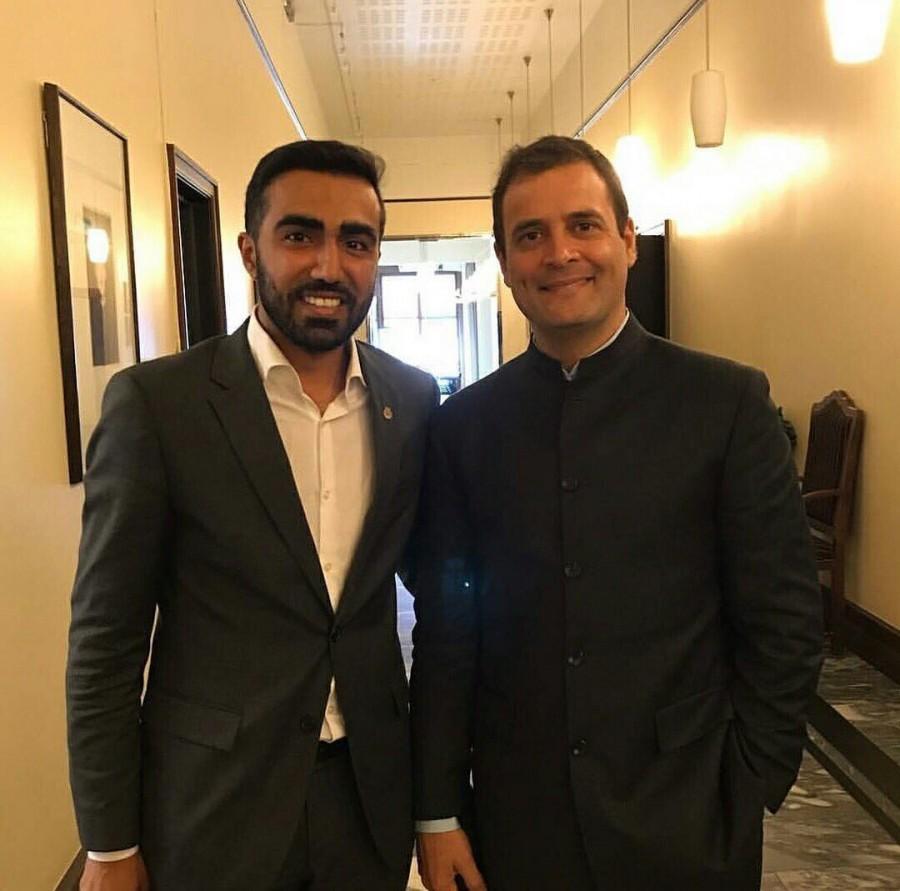 Gandhi had also tweeted: "Met Yngve Slyngstad, head of NBIM, world's largest sovereign wealth fund & custodian of Norway's oil wealth, a role model for growing economies." Slyngstad is the CEO of Norges Bank Investment Management (NBIM). Rahul meets Oslo Mayor,Oslo Mayor Raymond Johansen,Raymond Johansen,Congress Vice President Rahul Gandhi,Rahul Gandhi