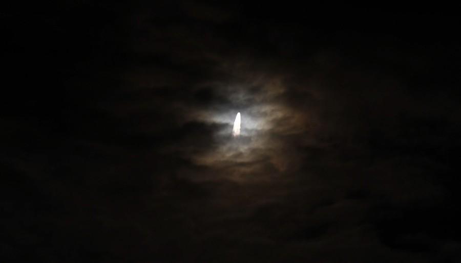 Polar Satellite Launch Vehicle (PSLV) rocket blasts off Sriharikota rocket port with 1,425-kg IRNSS-1H satellite -- part of Indian Regional Navigation Satellite System (IRNSS) on Aug 31, 2017. PSLV failed to deliver India's eighth navigation satellite in its intended orbit. Indian rocket fails,navigation satellite,Polar Satellite Launch Vehicle,PSLV,India's eighth navigation satellite,PSLV Satellite,PSLV Satellite fails