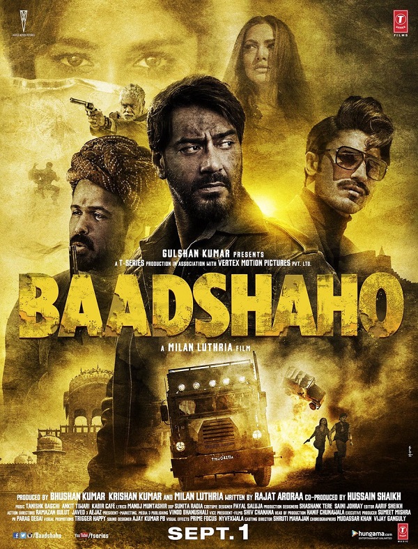Ajay Devgan, Emraan Hashmi's Baadshaho movie poster Ajay Devgan,Emraan Hashmi,Baadshaho first look poster,Baadshaho,Baadshaho first look,Baadshaho poster,Baadshaho movie poster,bollywood movie Baadshaho,Baadshaho pics,Baadshaho images,Baadshaho stills