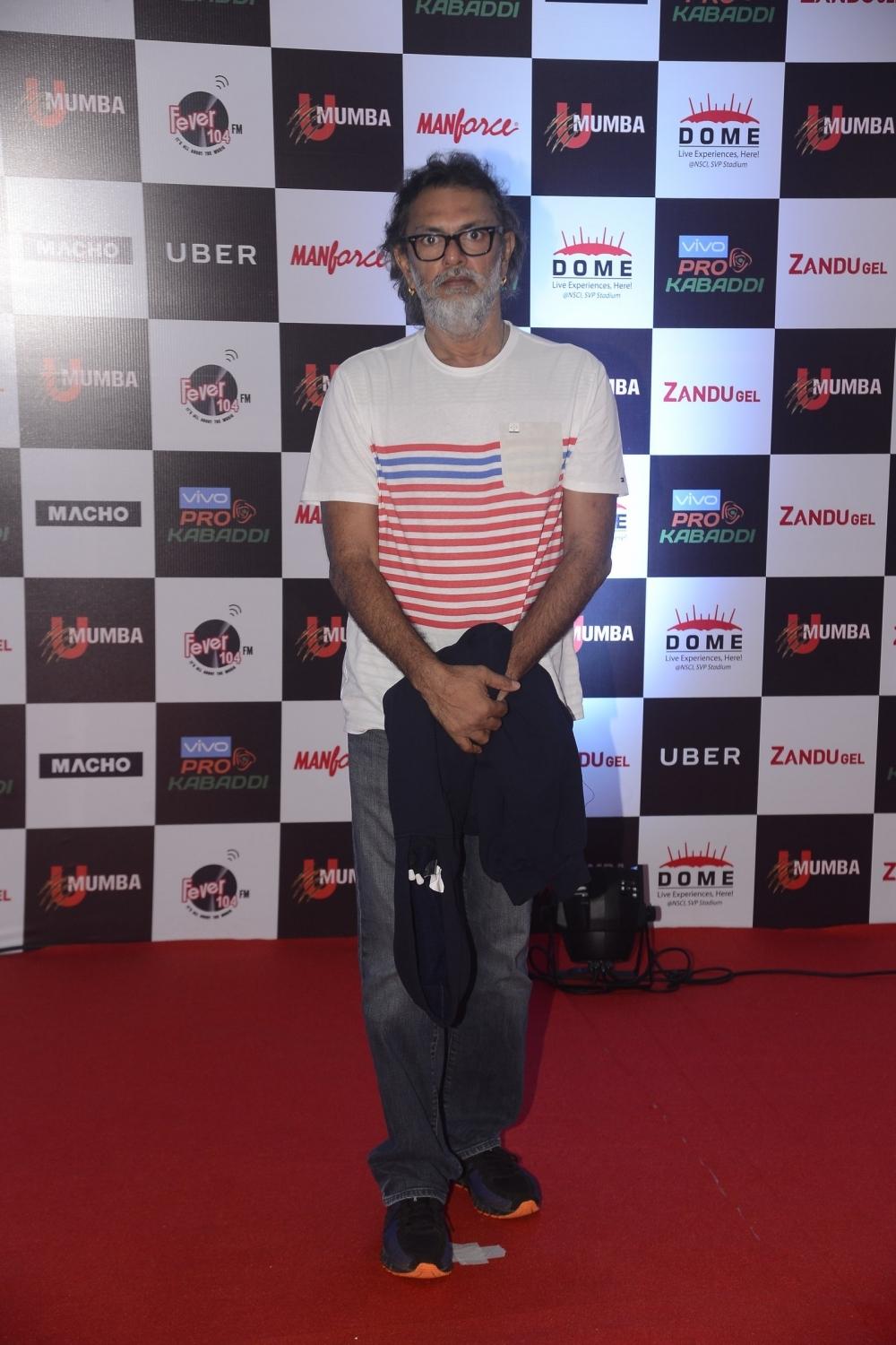 Film Director Rakeysh Omprakash Mehra during the red carpet of "Pro Kabaddi" in Mumbai on Aug 31,2017. Sachin Tendulkar,Abhishek Bachchan,Aishwarya Rai Bachchan,Rakeysh Omprakash Mehra,Pro Kabaddi,Pro Kabaddi red carpet,Pro Kabaddi red carpet pics,Pro Kabaddi red carpet images