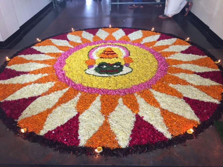 This year, Thiruvonam is celebrated on Monday, September 4. Onam 2017,Onam pookalam designs,easy pookalam designs,easy pookalam patterns,onam flower carpet,onam flower carpet designs,onam flower carpet patterns,Onapookalam,flowers used for pookalam