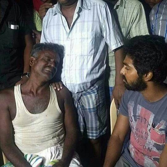GV Prakash Kumar visited late student Anitha’s parents and personally conveyed his condolences to the bereaved family. GV Prakash,actor GV Prakash,GV Prakash visits Anitha's parents,Anitha,anitha neet,Anitha Sucide