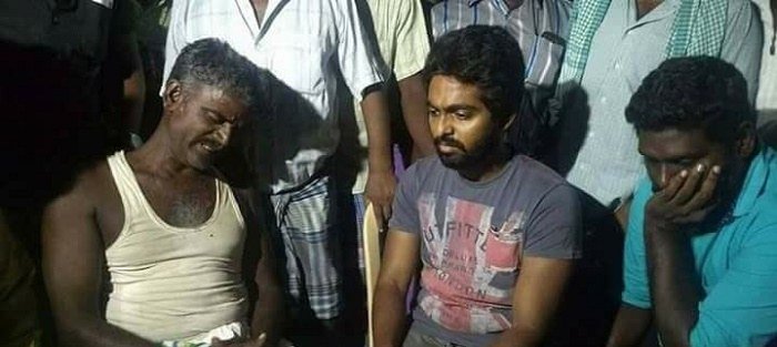 South Indian actor GV Prakash Kumar visited late student Anitha’s parents and personally conveyed his condolences to the bereaved family. GV Prakash,actor GV Prakash,GV Prakash visits Anitha's parents,Anitha,anitha neet,Anitha Sucide