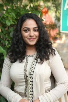 Nithya Menon at OK Bangaram Audio Success Meet