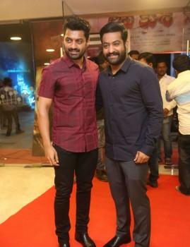 Nandamuri Kalyan Ram, Jr NTR at Jai Lava Kusa audio press meet.