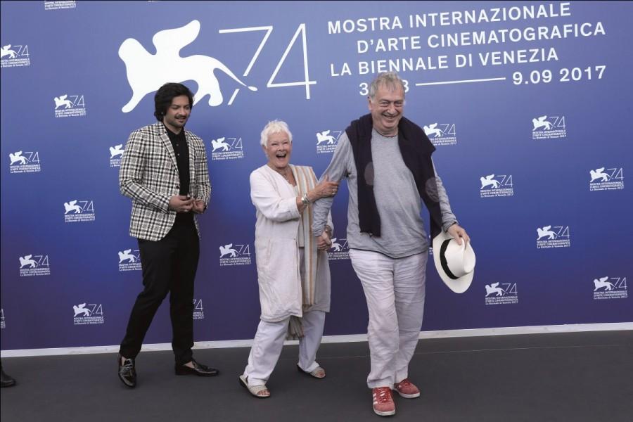 Ali Fazal is currently on a massive leg of worldwide promotions for his debut as a lead in a Hollywood film, Victoria and Abdul which made its first stop at the Venice International Film Festival. Ranked as one of the top three film festivals in the world, the Bollywood star was seen posing with gleaming smiles with his co-star Dame Judi Dench and Academy Nominated director Stephen Frears as they posed for the shutterbugs for the official photocall and soon attended the press conference of the film. Ali Fazal,World Premiere of Victoria and Abdul,Victoria and Abdul,Venice International Film Festival