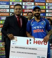 India vs Sri Lanka,India vs Sri Lanka 2017,India vs Sri Lanka 5th ODI,Virat Kohli,Bhuvneshwar Kumar,Virat Kohli and Bhuvneshwar Kumar