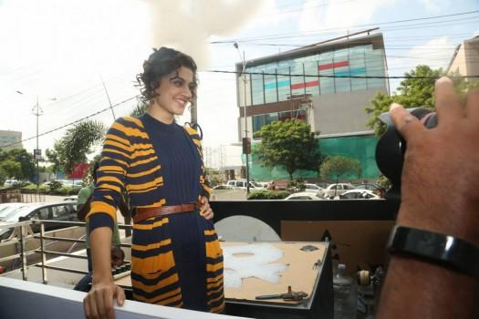 Taapsee Pannu spotted at United Colors of Benetton showroom launch.