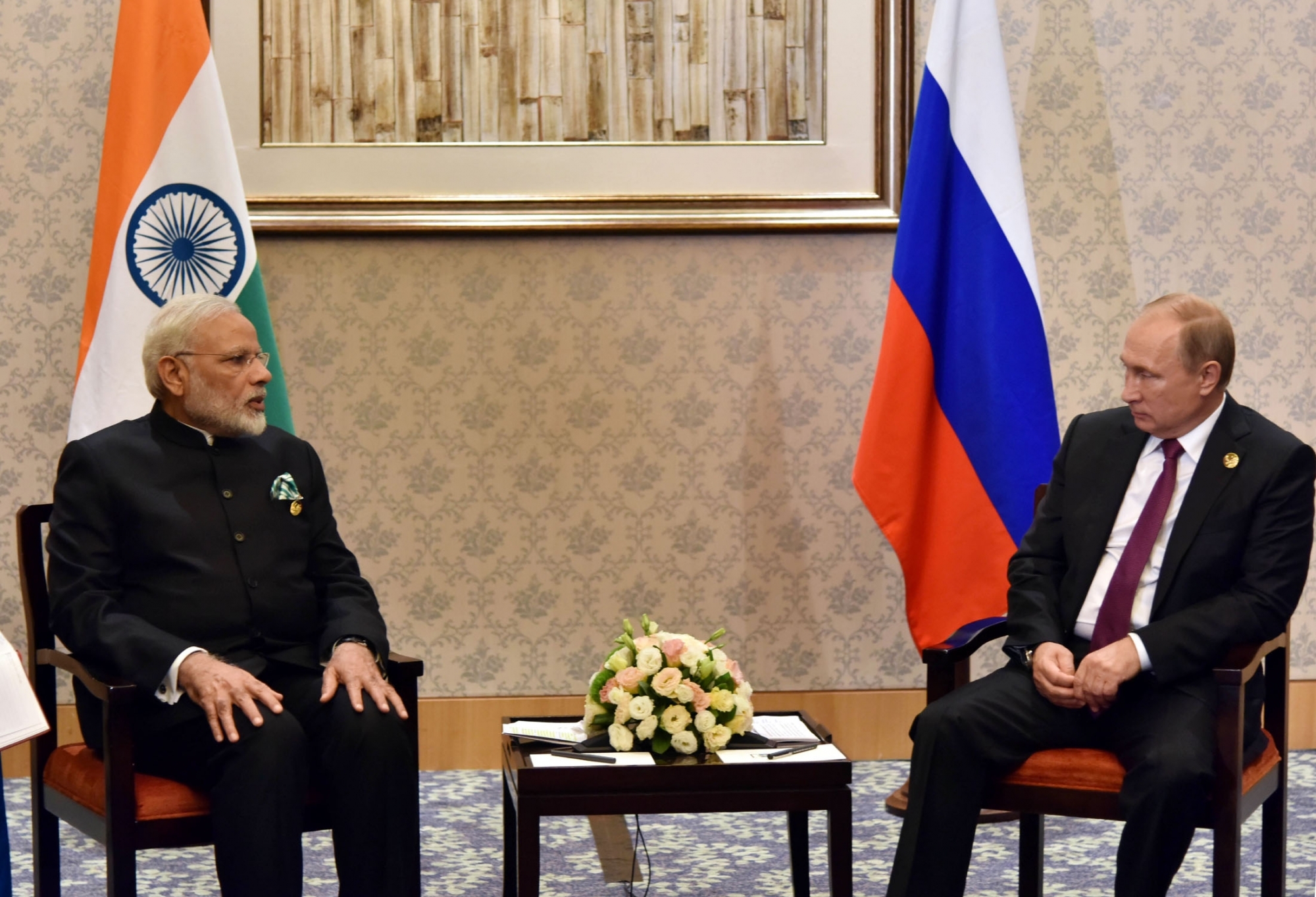 BRICS Summit 2017: Narendra Modi Meets Vladimir Putin - Photos,Images ...