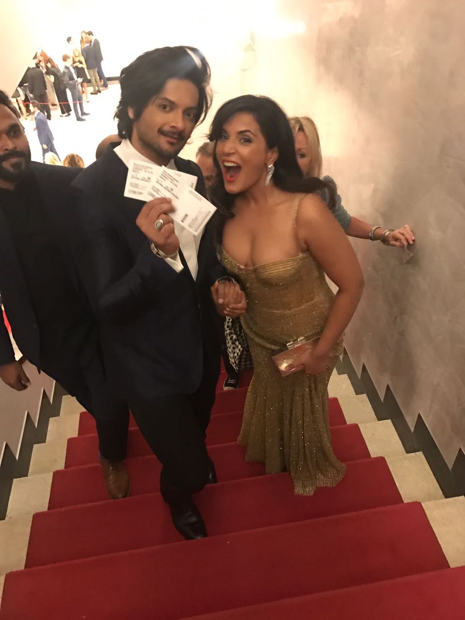 Richa Chadha and Ali Fazal have now come public with their otherwise hush hush relationship. The two actors have been dating for over a year and now the duo made quite a statement, when Ali had Richa by his side for the world premiere of his film, Victoria and Abdul. Ali Fazal,Richa Chadha,Ali Fazal and Richa Chadha,Victoria and Abdul,Venice Film Festival,Venice Film Festival 2017,Venice Film Festival 2017 red carpet,Venice Film Festival red carpet,74th Venice Film Festival