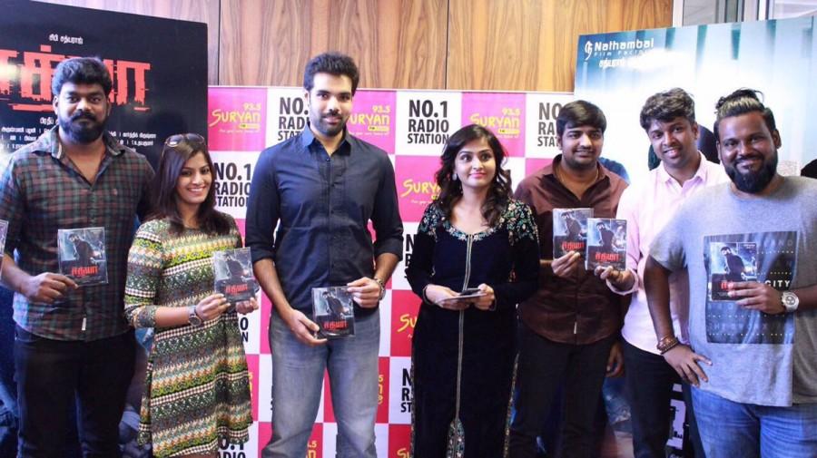 Celebs like Sibiraj, Ramya Nambessan, Varalaxmi Sarathkumar and others graced the event. Sibiraj,Ramya Nambessan,Varalaxmi Sarathkumar,Sathya audio launch,Sathya audio,Sathya audio launch pics,Sathya audio launch images,Sathya audio launch stills,Sathya audio launch pictures,Sathya audio launch photos