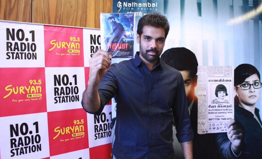 Sibiraj at Sathya audio launch. Sibiraj,Ramya Nambessan,Varalaxmi Sarathkumar,Sathya audio launch,Sathya audio,Sathya audio launch pics,Sathya audio launch images,Sathya audio launch stills,Sathya audio launch pictures,Sathya audio launch photos