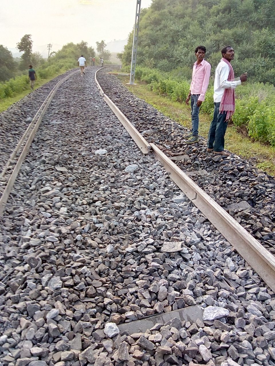 At least seven coaches of the Shaktipunj Express derailed near Sonbhadra in Uttar Pradesh on Thursday. No one was injured. According to railway officials, the incident occurred near Obara around 6 a.m. The train from Howrah in West Bengal was headed to Jabalpur in Madhya Pradesh. Shaktipunj express,Shaktipunj express derails,Sonbhadra,Uttar Pradesh