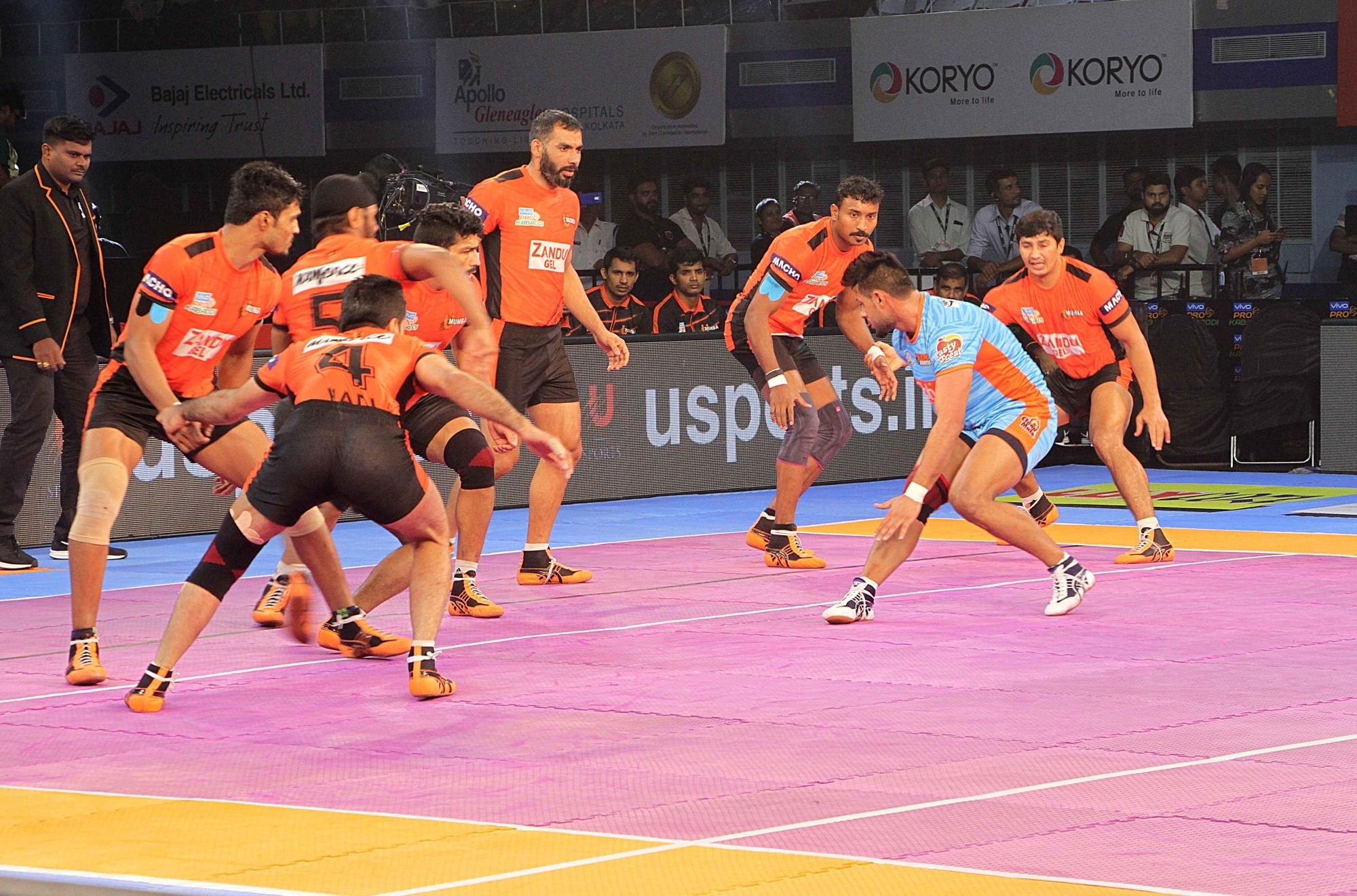 Pro Kabaddi 2017: U Mumba Crush Bengal Warriors 37-31 - Photos,Images ...