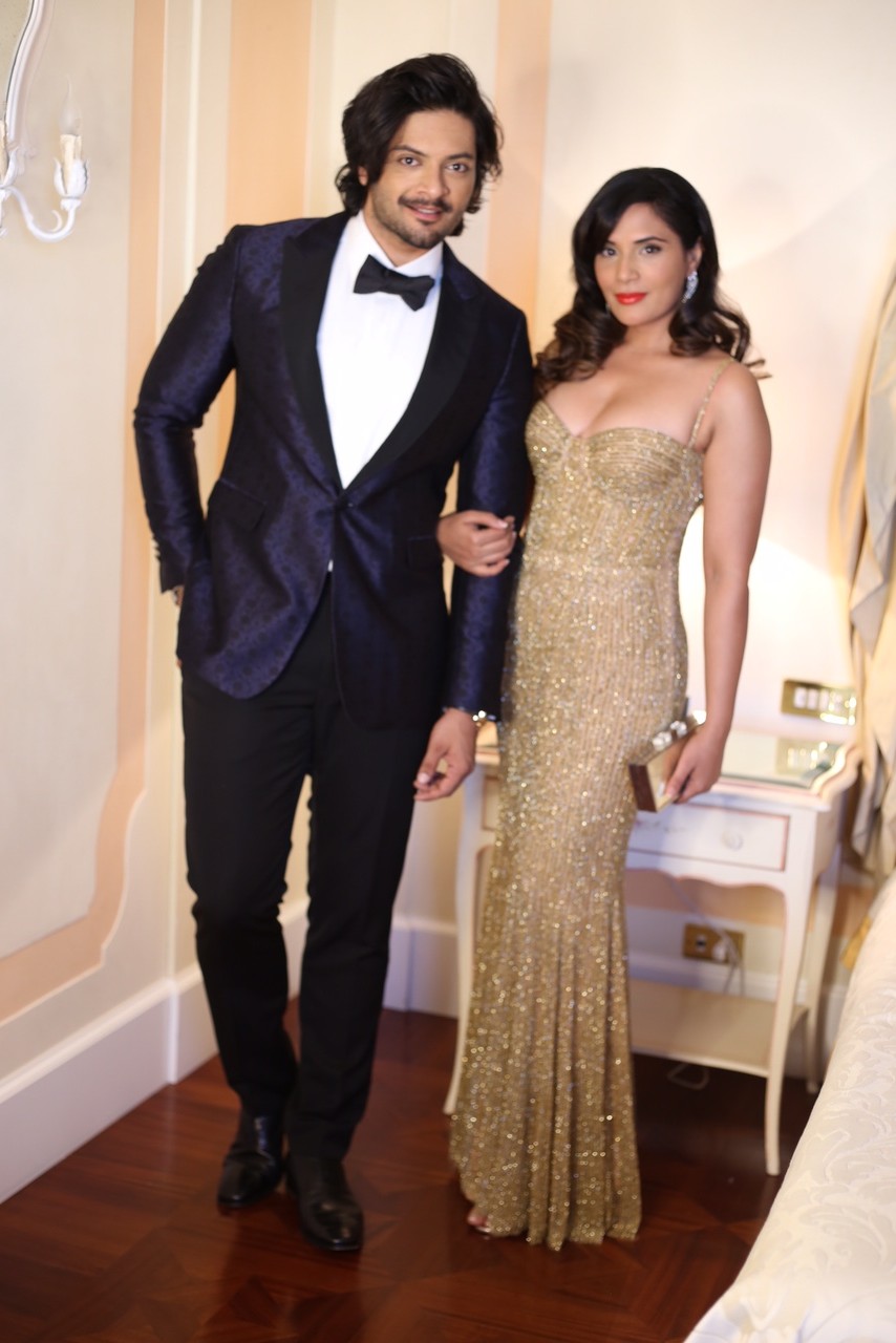 Richa Chadha and Ali Fazal at Venice International Film Festival. Richa Chadha,Ali Fazal,Victoria and Abdul,Richa Chadha at Venice International Film Festival,Venice International Film Festival,Venice Film Festival
