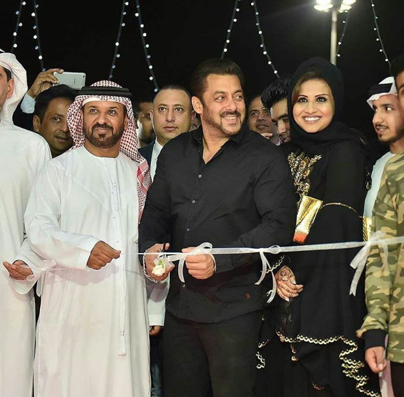 Salman Khan launched Belhasa Driving Centre in Dubai. Salman Khan,actor Salman Khan,Belhasa Driving centre,Salman Khan inaugurates Belhasa Driving centre