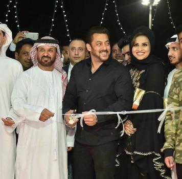 Salman Khan launched Belhasa Driving Centre in Dubai.