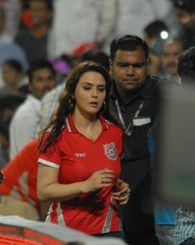 Preity Zinta At Kings XI Punjab vs Delhi Daredevils IPL Match