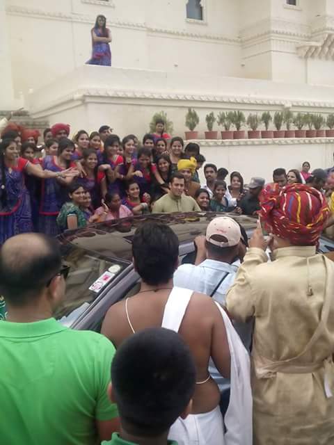 On the sets of Prem Ratan Dhan Payo Salman khan,Prem Ratan Dhan Payo,first look,Sonam Kapoor,photos
