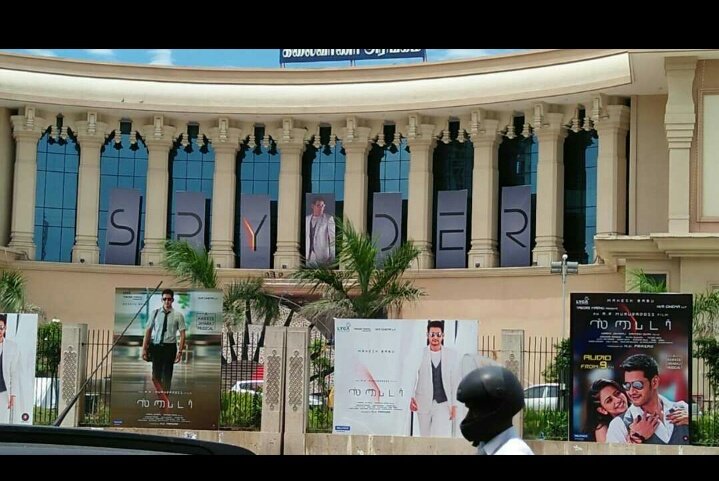 A glimpse at the arrangement of the Mega event at Kalaivanar Arangam in Chennai. Mahesh Babu,Spyder audio launch,Spyder audio,Spyder,Spyder audio launch pics,Spyder audio launch images,Spyder audio launch stills,Spyder audio launch pictures,Spyder audio launch photos