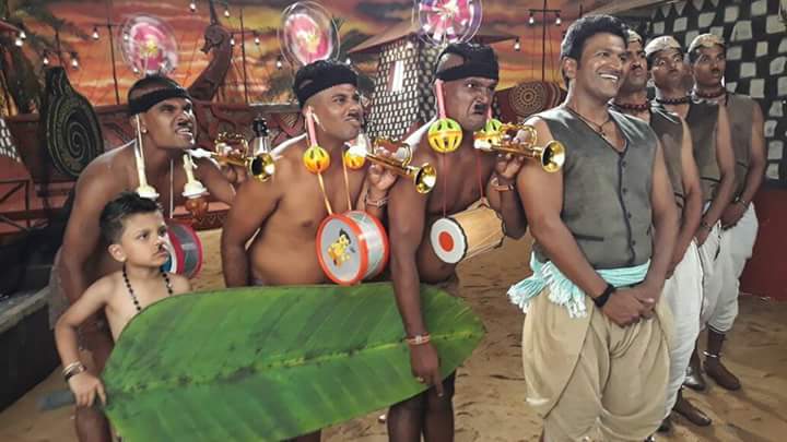 Actor Puneeth Rajkumar's Anjani Putra working pictures. Puneeth Rajkumar,Rashmika Mandanna,Anjani Putra working stills,Anjani Putra,Anjani Putra working pics,Anjani Putra working images,Anjani Putra working pictures,Anjani Putra working photos