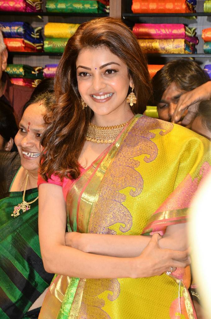 South Indian Actress Kajal Agarwal inaugurated Chennai Shopping Mall at Ameerpet. Kajal Aggarwal,actress Kajal Aggarwal,Kajal Aggarwal launches Chennai Shopping Mall,Chennai Shopping Mall,Chennai Shopping Mall at Ameerpet,Kajal Aggarwal at Ameerpet