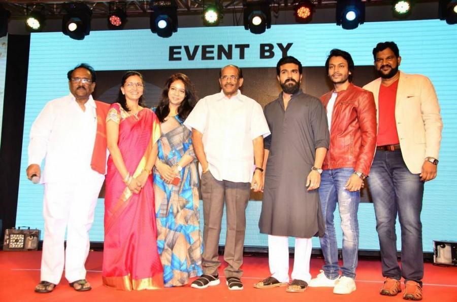 Telugu movie Sri Valli Pre Release event held at Hyderabad. Celebs like Ram Charan, MM Srilekha, Rajath, KV Vijayendra Prasad, Paruchuri Gopalakrishna and others graced the event. Srivalli Pre Release event,Srivalli,Ram Charan,Rajath,KV Vijayendra Prasad,Sunitha,BVSN Rajukumar,Paruchuri Gopalakrishna,MM Srilekha,D Suresh Babu,Shilpa Chakravarthy